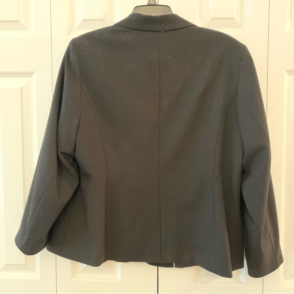Calvin Klein Women's Charcoal Blazer - Picture 7 of 10